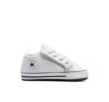 Baby Chuck Taylor All Star Cribster, White/Natural Ivory/White, 4 Infant