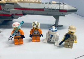 LEGO Star Wars: X-Wing Fighter 7140 Complete w/ all mini figs FREE SHIPPING