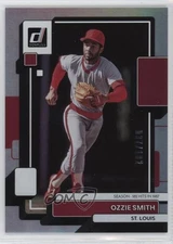 2022 Panini Donruss Season Stat Line /182 Ozzie Smith #163 HOF