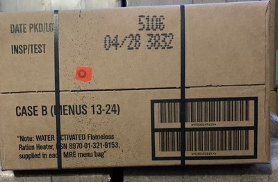 US MRE Case B   Menüs 13 24   ungeöffnet   2028