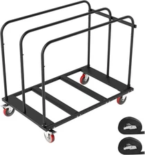 TOLPASSA - Folding Table Cart/Heavy Duty Drywall Cart 1800 lbs. & 10 Table Cap.