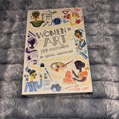 Rachel Ignotofsky Women In Art 100 Post Cards New and Sealed