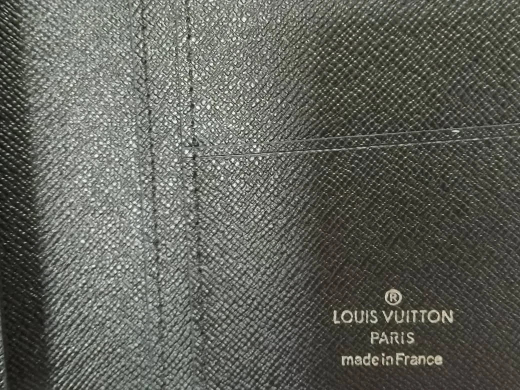 Louis Vuitton Monogram Eclipse Brazza Canvas Long… - image 3
