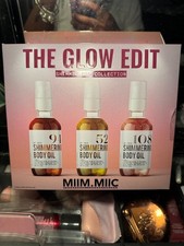 NEW THE GLOW EDIT SHIMMER OIL COLLECTION MIIM MIIC FRAGRANCE