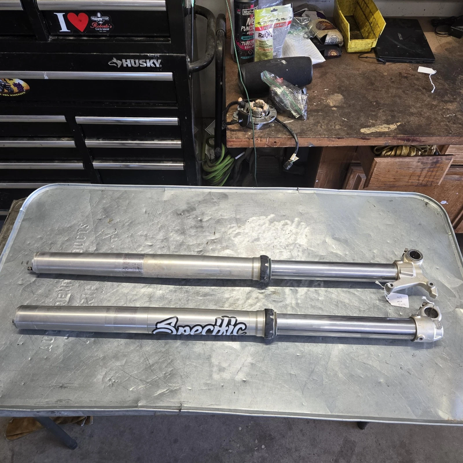 2013 Ktm 350 Sxf Right Left Front Suspension Forks Shocks