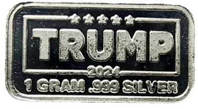 #ad #ad 1 Gram .999 Silver Trump American Flag Bar BUY 4 GET 1 FREE $7.99