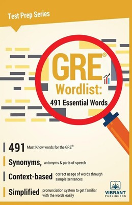 Vibrant Publishers | GRE Wordlist | Taschenbuch | Englisch (2017)