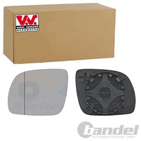 VAN Wezel Spiegelglas AsphÄRisch Unbeheizt Links Passend FÜR Seat Arosa VW Lupo