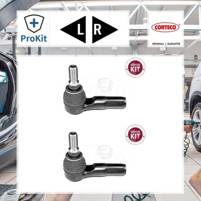 2x ORIGINAL  Corteco Spurstangenkopf Vorne, Links, Rechts für VW CRAFTER 30-50