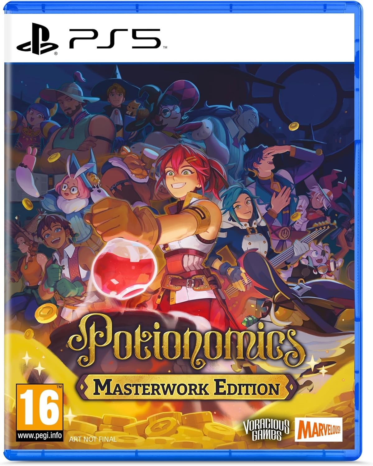 Potionomics: Masterwork Edition (PS5) - Brand New and Sealed