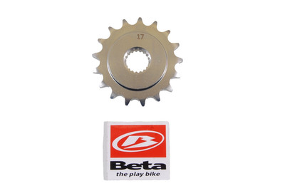 051.04.000.00.00 Beta Ritzel Antriebsritzel 17 Zähne RR 125 4T ''T'' 2023-2026
