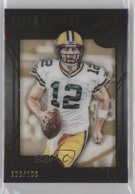 2015 Panini Black Gold 198/199 Aaron Rodgers #44 00d2
