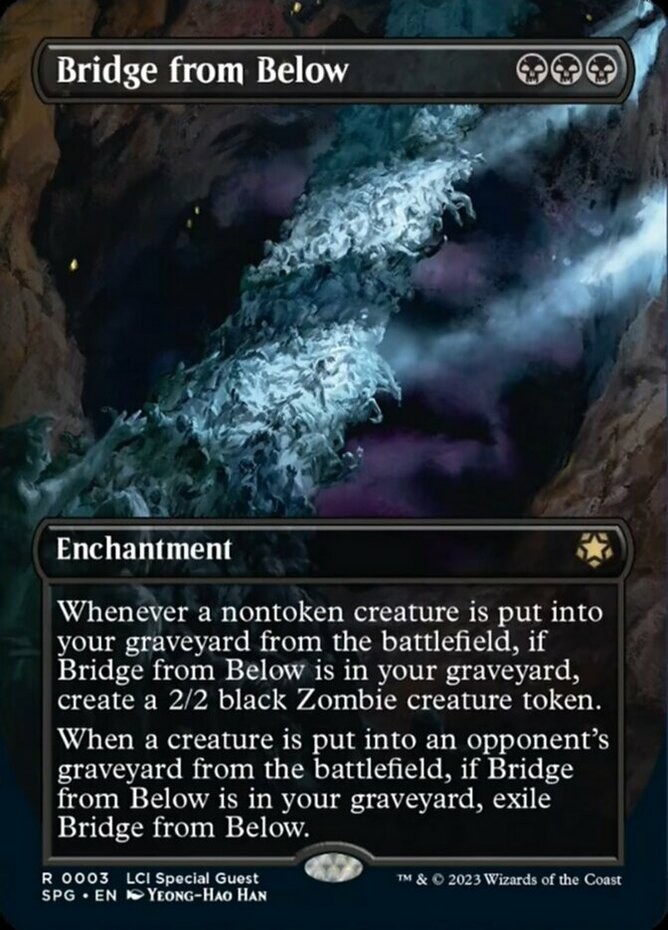 1x Bridge from Below - Borderless MTG - Special Guests - NM-Mint