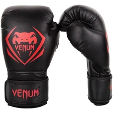 Venum Contender Boxing Gloves Black Red