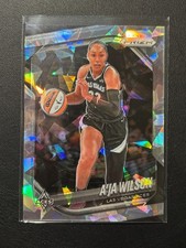 2025 Panini WNBA Prizm A'ja Wilson Ice #76 Aces
