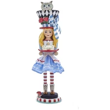 Kurt S. Adler Hollywood Alice Nutcracker, Multi-Color, 19.5"