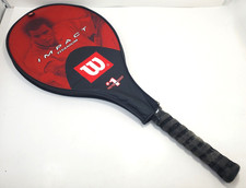 Wilson Mens Titanium Impact Soft Shock Power Bridge Tennis Racket 4 3/8" Grip