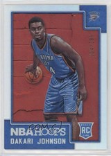 2015-16 Panini NBA Hoops Rookies Silver /299 Dakari Johnson #282 3gb
