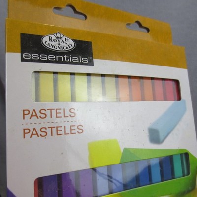 Royal & Langnickel 36 Soft Square Pastels - Assorted Colors For Sketching & Blending