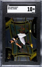 2024 PANINI SELECT DIAMOND LEVEL SP #83 PAUL SKENES RC ROOKIE SGC 10 Gem Pirates