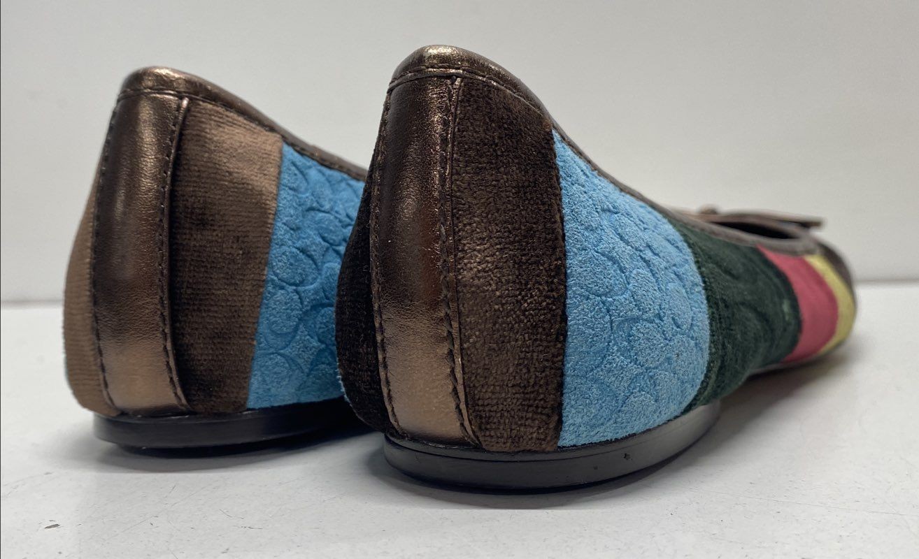 Coach Multicolor Patchwork Ballet Flat Flats Wome… - image 5