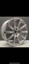 AUDI RS6 AVANT 4F C6 2008-2011 19" SILVER ALLOY WHEEL RIM 4F0601025BS GENUINE X4