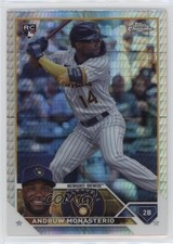 2023 Topps Chrome Update Prism Refractor Andruw Monasterio #USC177 0a98
