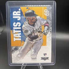 2019 Topps Fire #157 Fernando Tatis Jr. RC Rookie San Diego Padres Baseball Card
