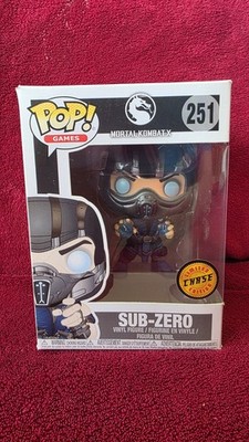 Funko Pop Sub-Zero 251  Mortal Kombat Chase Edition Pop! Figur ! 