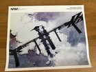NASA rare vintage lot of 5  1980's Press Photos plus bonus sticker — photo 3