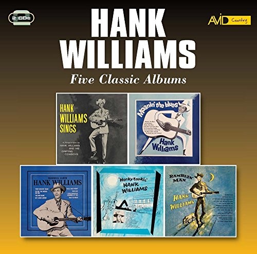 Hank Williams - Five Classic Albums Sings / Moanin The Blues / Memoria - G3Z-image