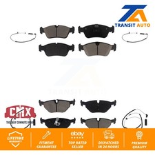 Front Rear Ceramic Disc Brake Pads And Wear Sensors Kit For BMW Z4 KCW-100200