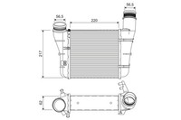 LadeluftküHler Valeo 818757 FüR B6 8ED B7 Audi A4 8EC A6 8E2 4B2 8E5 8HE Avant