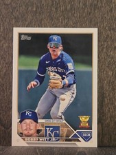 2023 Topps Series 1 Bobby Witt Jr. #7 All-Star Rookie Gold Cup KC Royals C