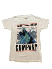 Vintage Bad Company Band T Shirt Holy Water Tour 1991 USA Made Size M Rare