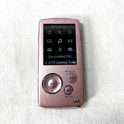 Sony Walkman NW-A805 2GB MP3 Music Digital Player Pink Tested Working Used - Image 1 of 4