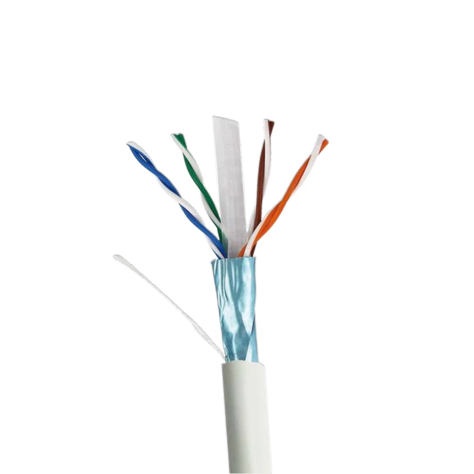 Matassa CAT6 FTP 50m 100m 305m Bobina cavo lan rete schermato ETHERNET Network - Immagine 2 di 4