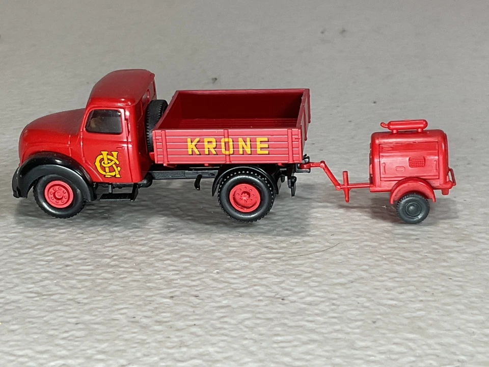 Lote de 10 camiones Circus Krone, remolques, etc. Foto 4 de 4
