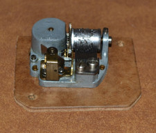 Vtg Switzerland Wind-Up Music Box Mechanism Instrument Mary Had a Little Lamb