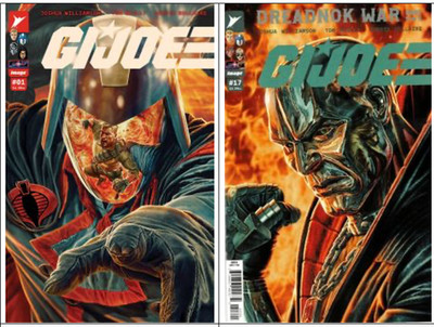 GI Joe #1 E & #17 B Bermejo VARIANT Set LOT 2024 - 2026 Image Comics