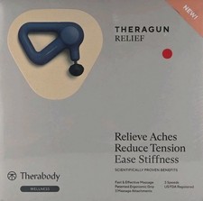 New Therabody - Theragun Relief Simple 3-Speed Massage Gun For Aches  Pa... 89
