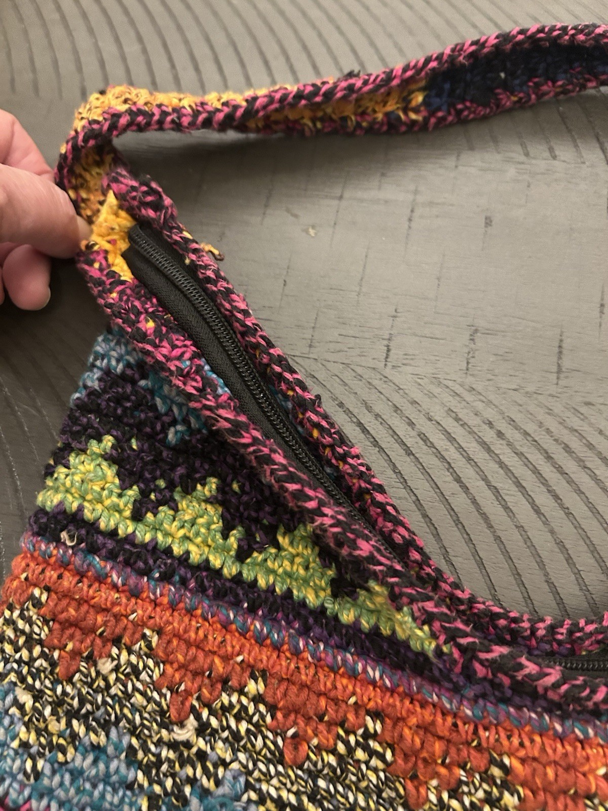 Multicolor Guatemalan Inspired Boho Hand Made Che… - image 9