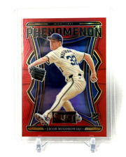 JACOB MISIOROWSKI 2025 Select Baseball Phenomenon Red Prizm RC /99 BREWERS