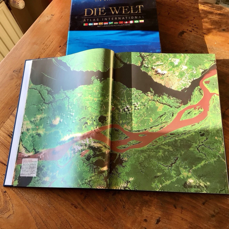DIE WELT . ATLAS INTERNATIONAL . NEW WORLD EDITION . FALK VERLAG . 3-8279-0001-8 - Bild 3 von 4