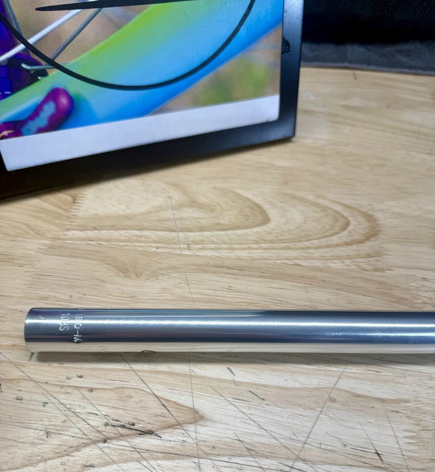 Manillar de MTB de aleación Sunlite Swedged plateado 25,4 mm 600 mm barrido trasero 6 ° aluminio Foto 3 de 4