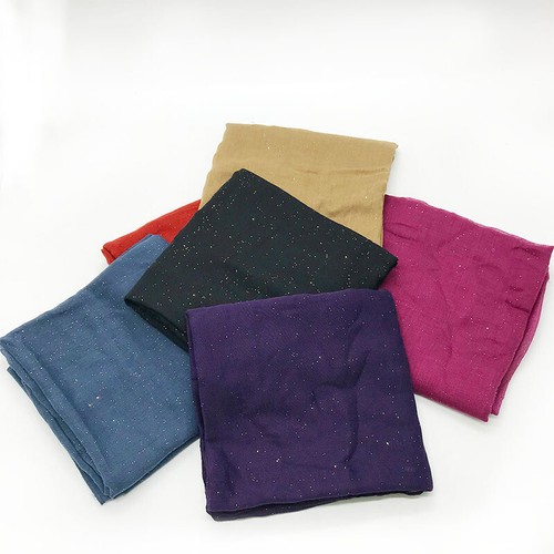Lentejuelas Flash De Moda Para Mujeres Bufanda Bufanda De TUL Suave Head Scarf - Imagen 11 de 48