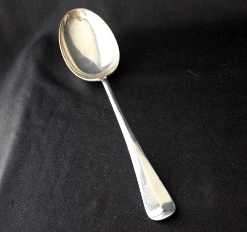 COOPER BROS & Sons Silverplate Medium Serving Spoon - Picture 1 of 3