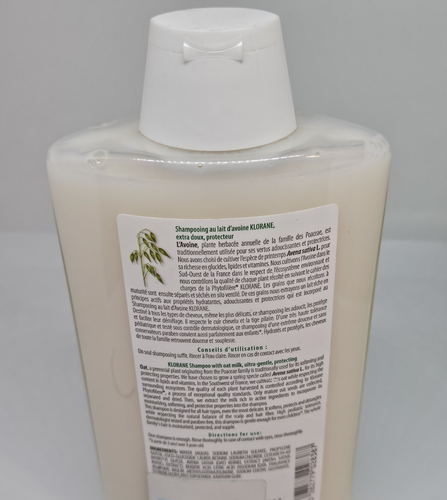 Klorane Shampoo with Oat Milk 13.4 Fl oz / 400ml - Picture 2 of 2