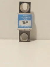 BUSS TELPOWER FUSE TPL-BG 175A  170 VOLT DC (OR LESS)  COOPER/BUSSMAN/EATON