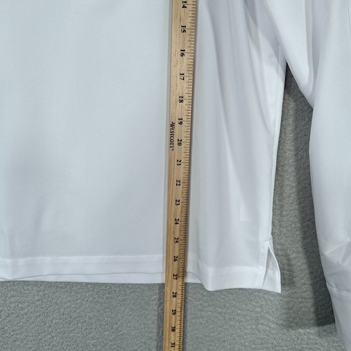 ORTTU Shirt Mens XS White Star Neck Shirt Long sleeve Top - Picture 7 of 15